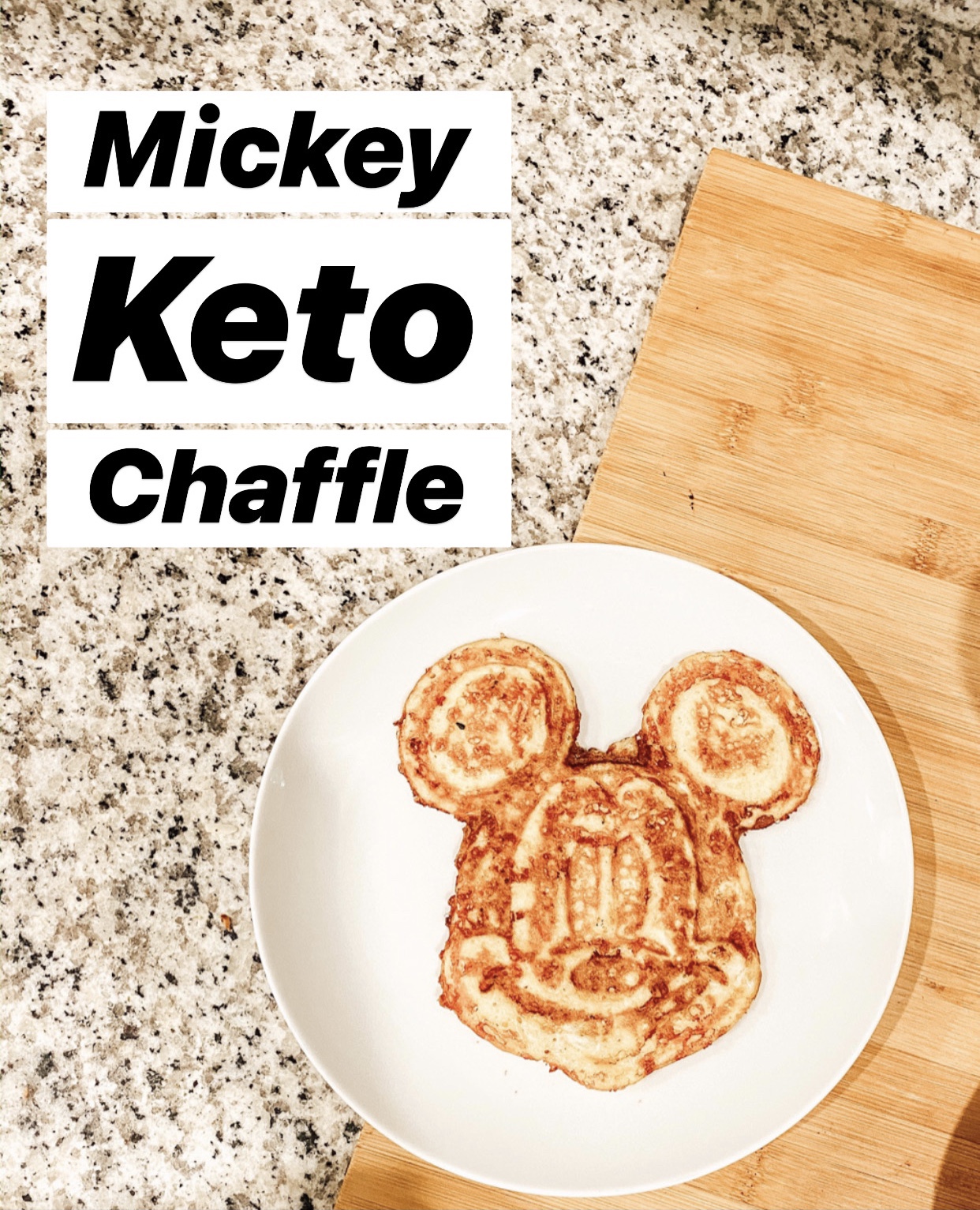 Mickey Keto Chaffle